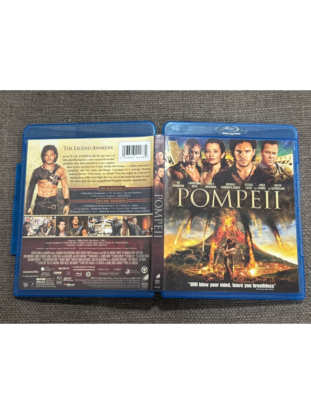 Pompeii [Blu-ray] Blu-ray